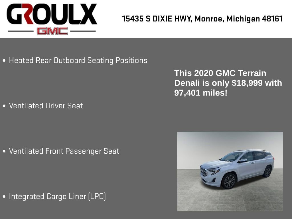 Used 2020 GMC Terrain Denali w/ Denali Premium Package FWD image 22