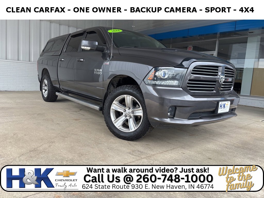 Used 2016 RAM 1500 Sport w/ Sport Premium Group
