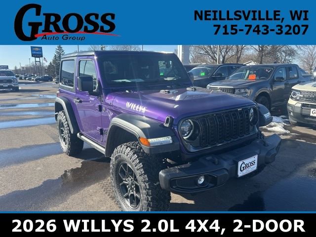New 2026 Jeep Wrangler Willys