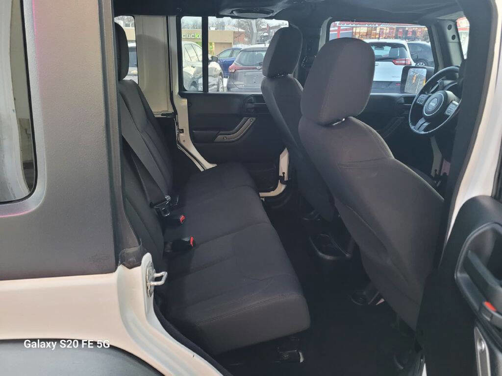 Used 2014 Jeep Wrangler Unlimited Sport w/ Quick Order Package 24S image 9