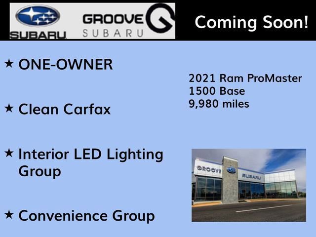 Used 2021 RAM ProMaster 1500 w/ Convenience Group FWD image 2