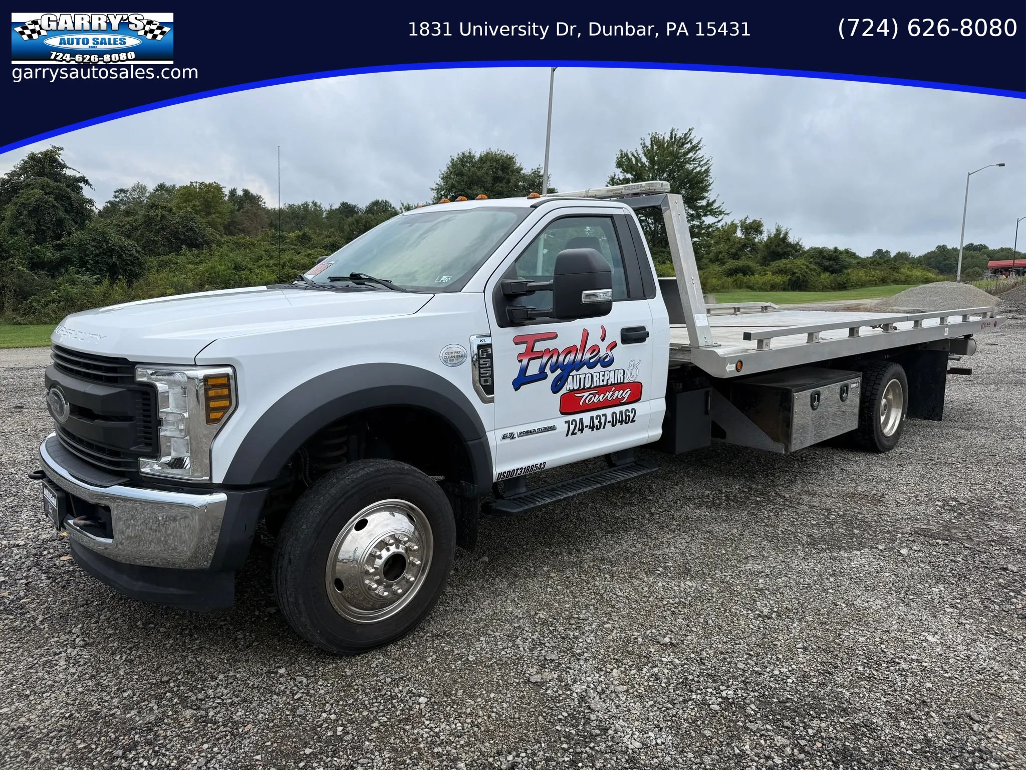 Used 2019 Ford F550 4x4 Regular Cab Super Duty image 1