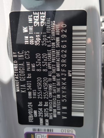 Used 2024 Kia Sorento SX FWD image 26