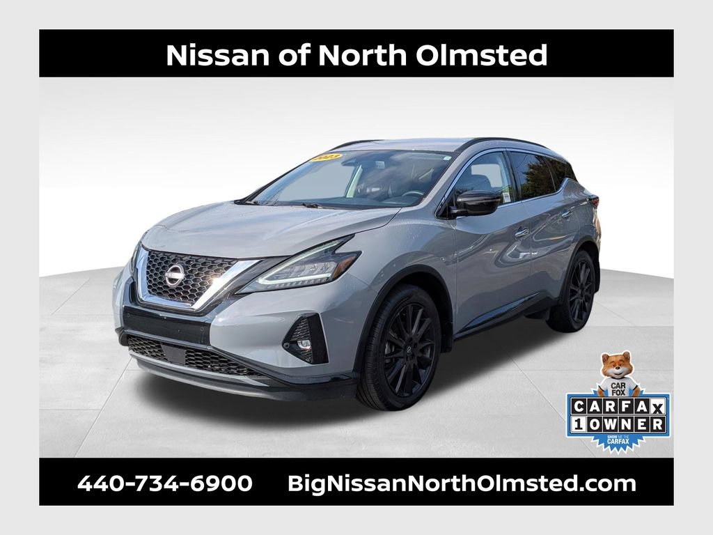 Certified 2023 Nissan Murano SV w/ SV Midnight Edition Package AWD/4WD image 1