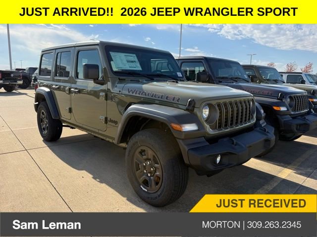New 2026 Jeep Wrangler Sport