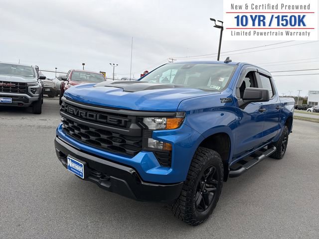 Used 2024 Chevrolet Silverado 1500 Custom Trail Boss w/ Dark Appearance Package image 1