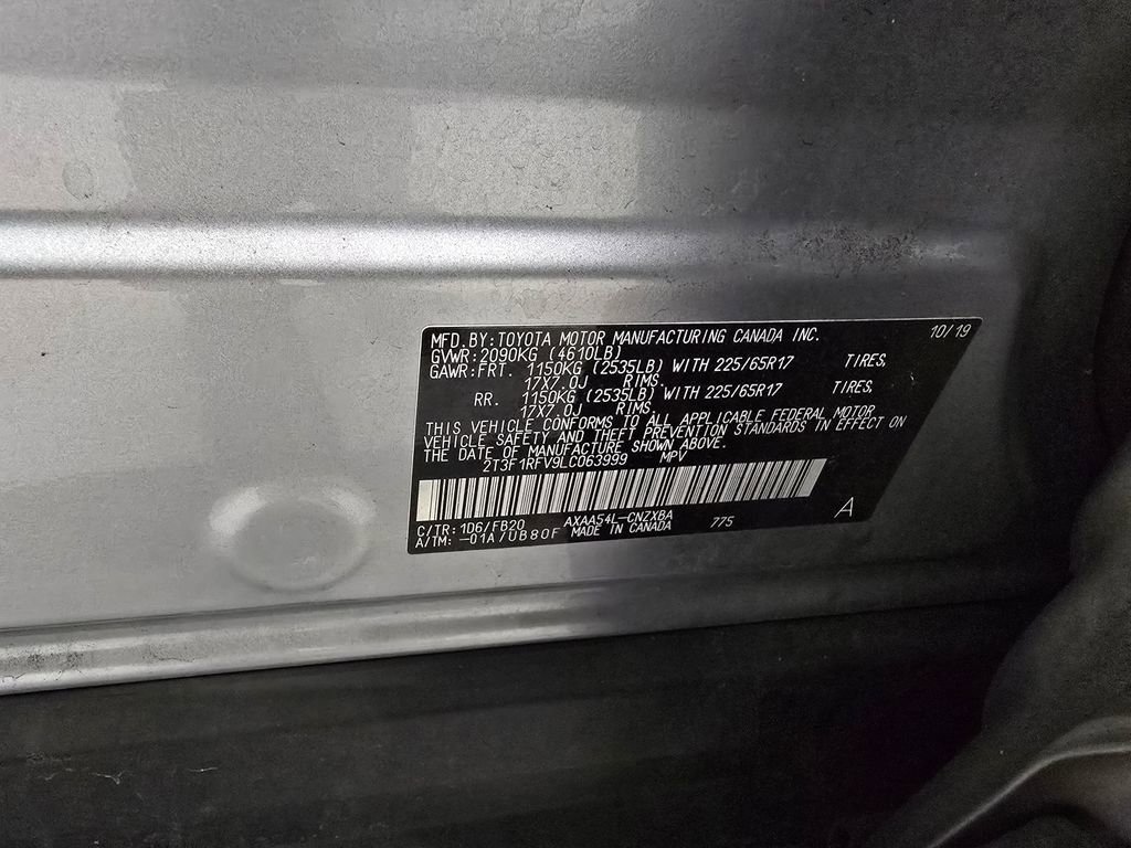 Used 2020 Toyota RAV4 LE w/ All Weather Liner Package image 13