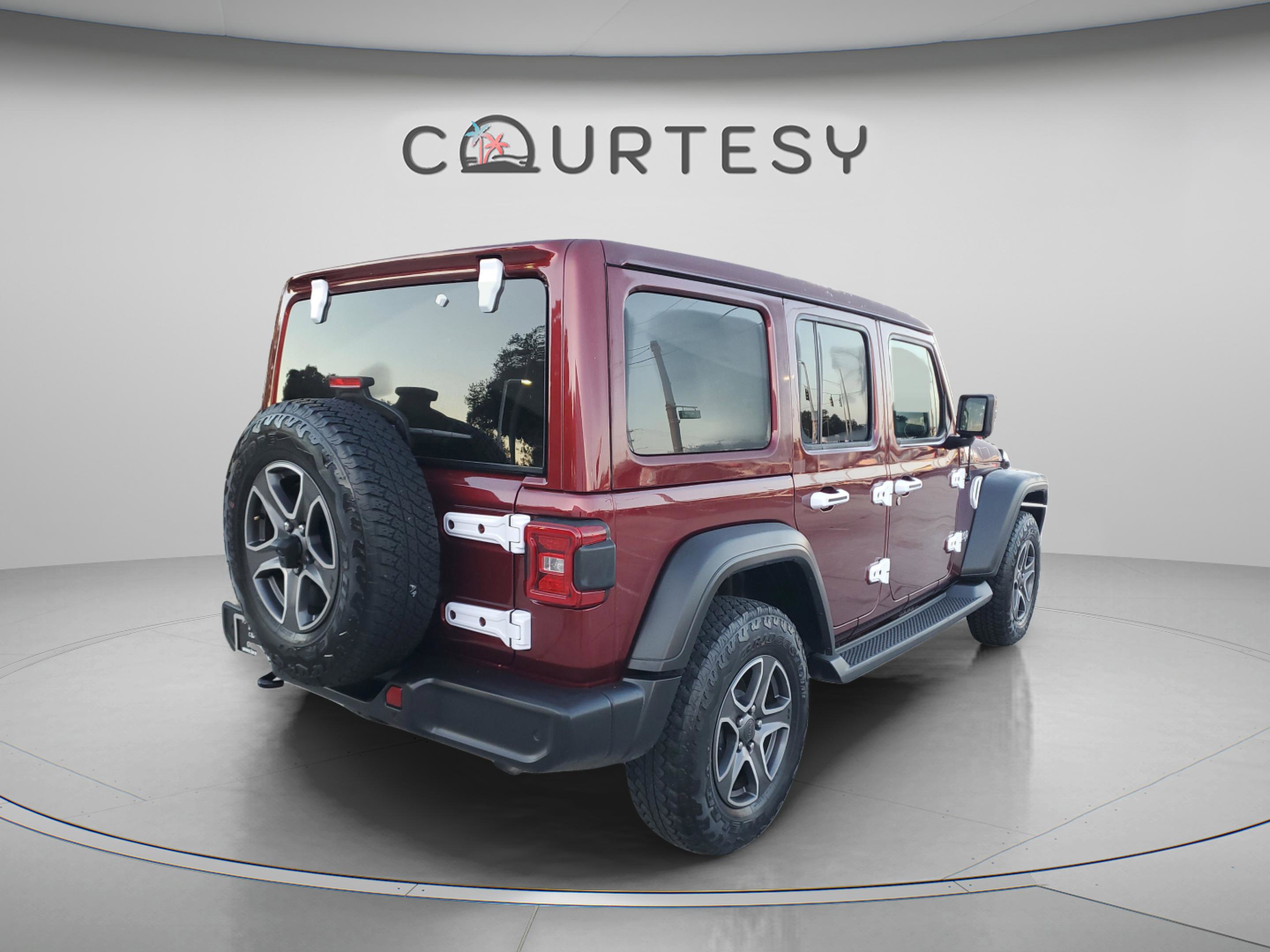 Used 2021 Jeep Wrangler Unlimited Sport w/ Sun And Sound Package AWD/4WD image 3