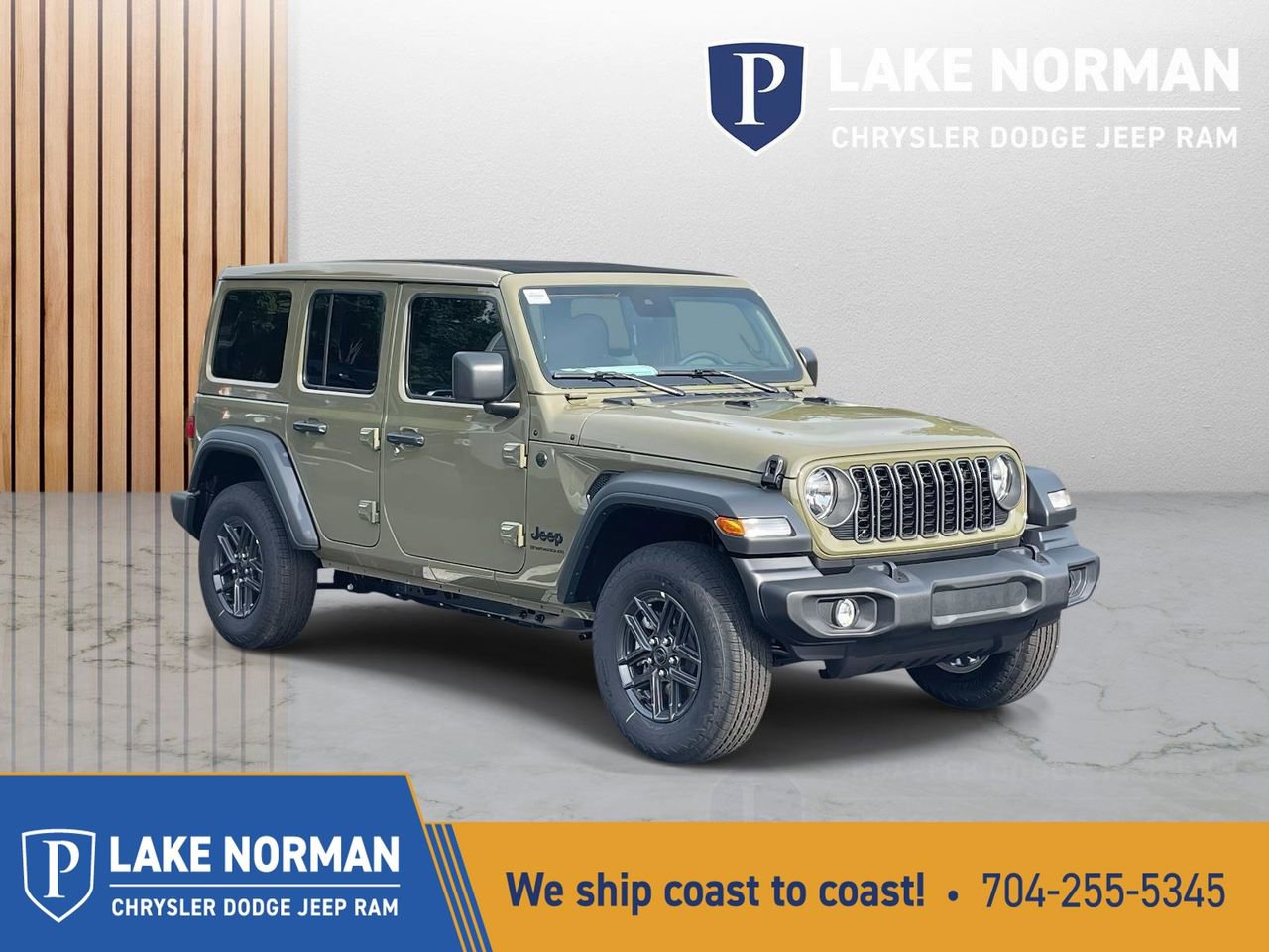 New 2025 Jeep Wrangler Sport S