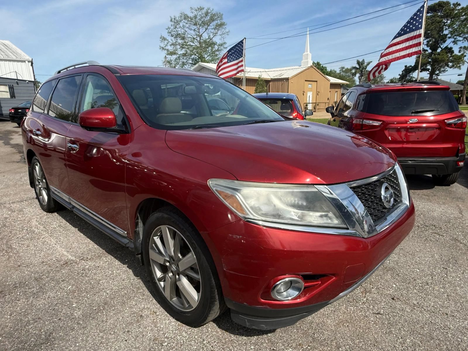 Used 2015 Nissan Pathfinder Platinum w/ Family Entertainment Package