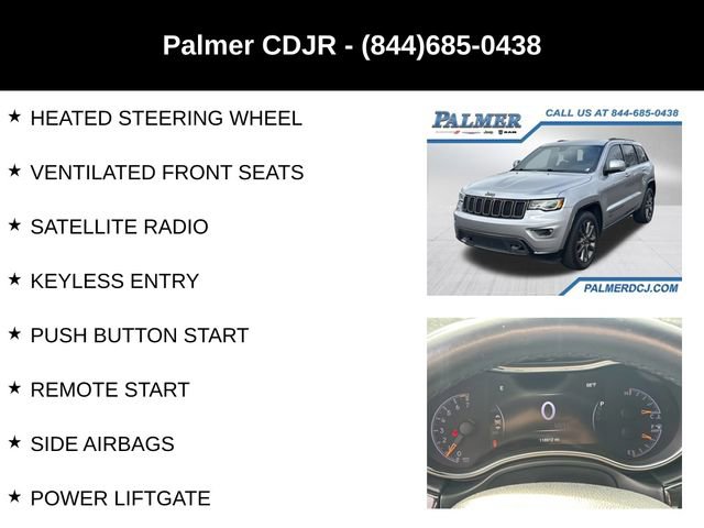 Used 2016 Jeep Grand Cherokee Limited 75th Anniversary image 12