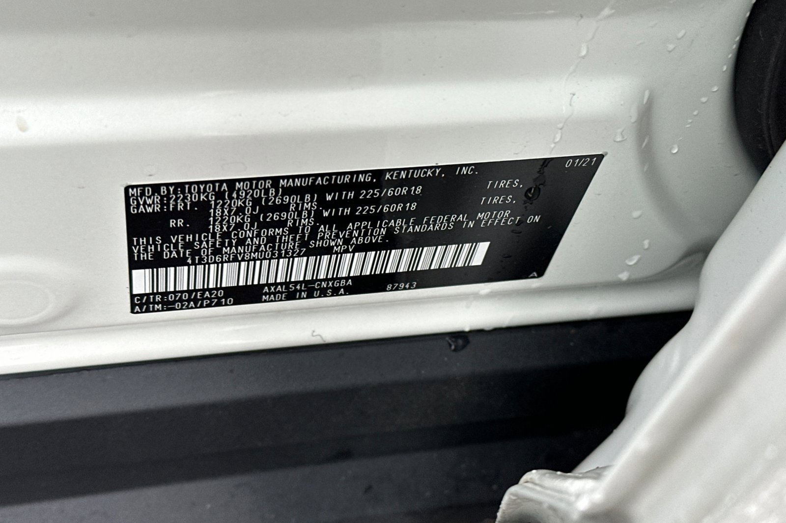 Used 2021 Toyota RAV4 Limited image 34