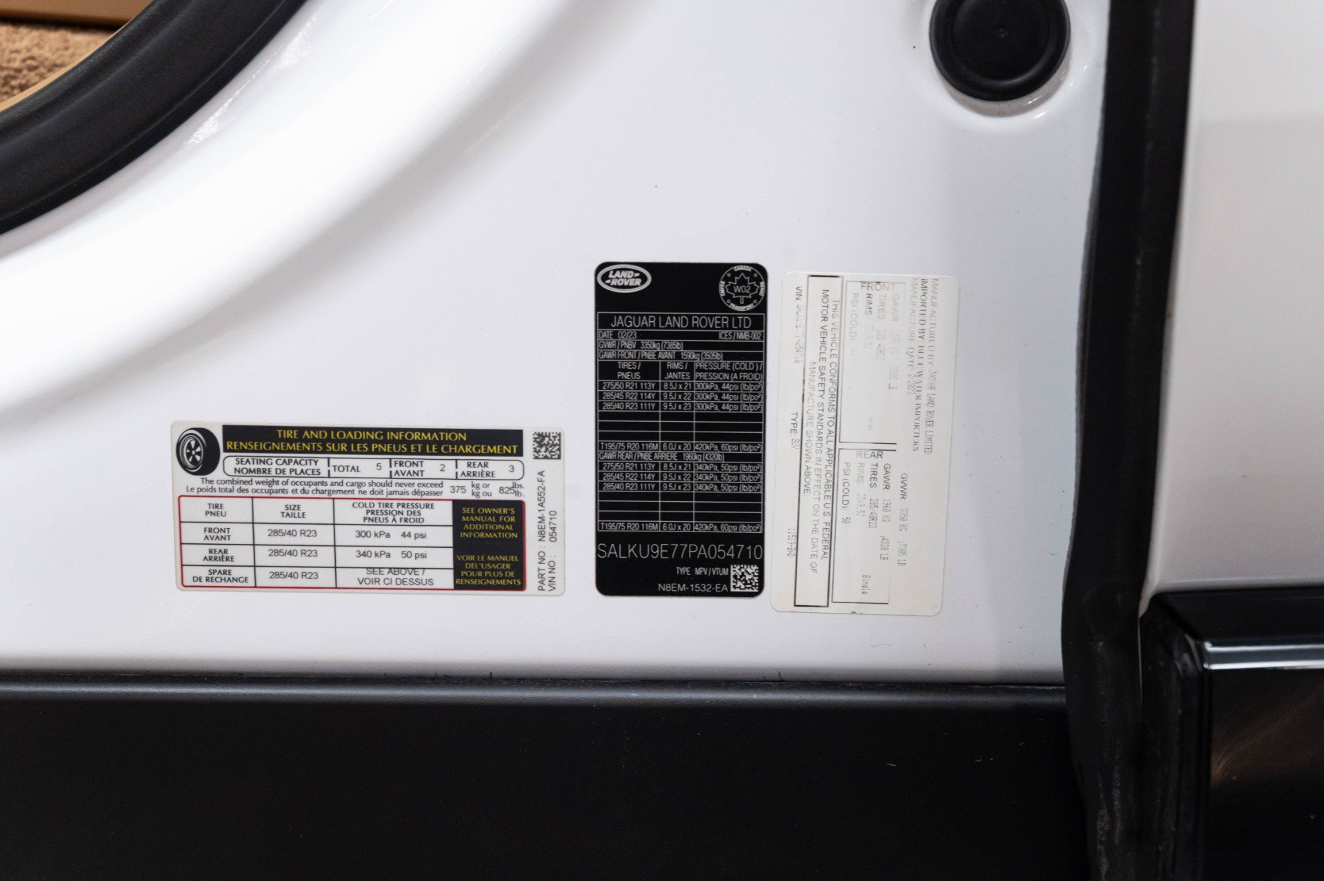 Used 2023 Land Rover Range Rover SV AWD/4WD image 96