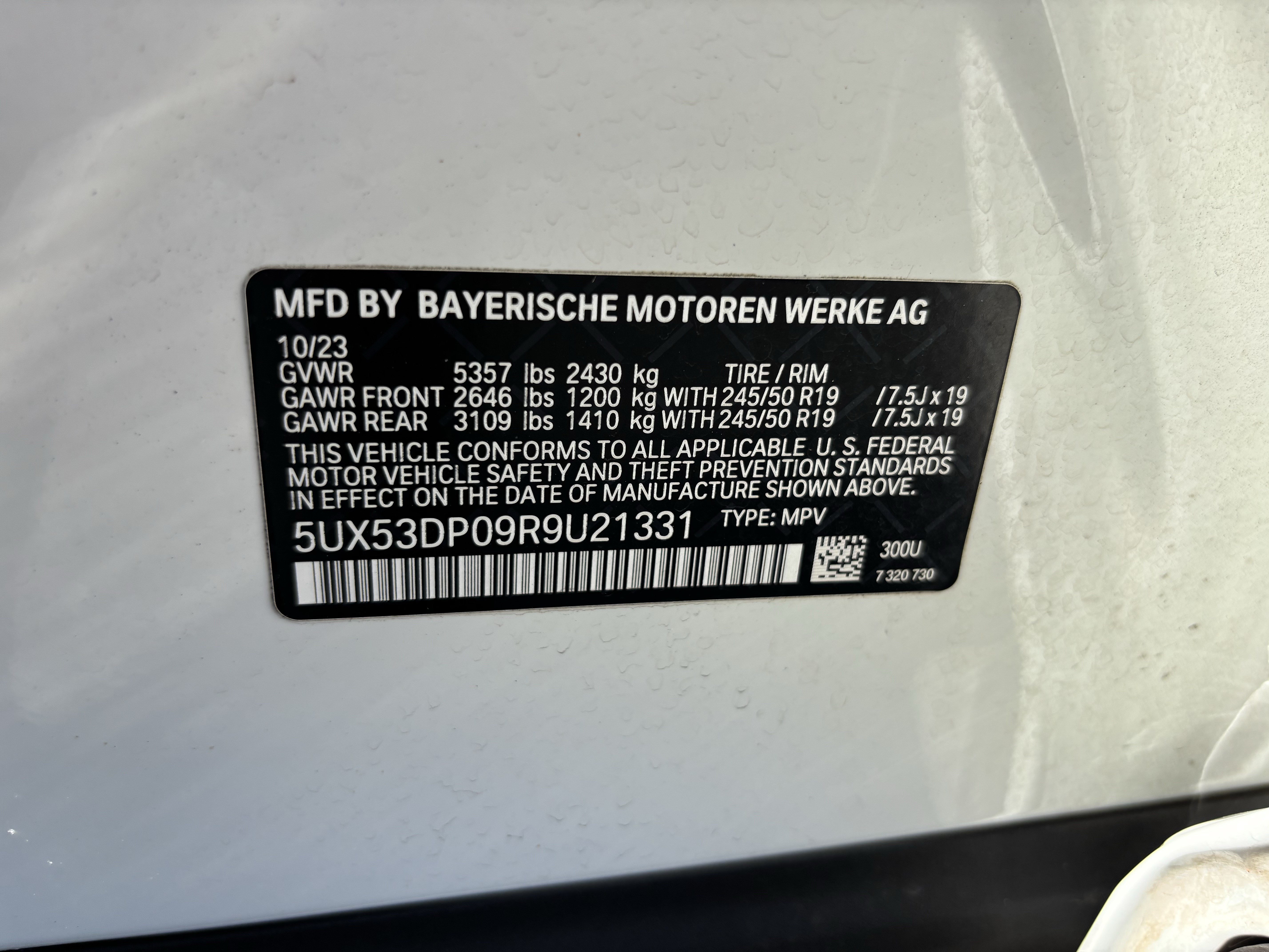 Certified 2024 BMW X3 xDrive30i w/ Premium Package AWD/4WD image 38