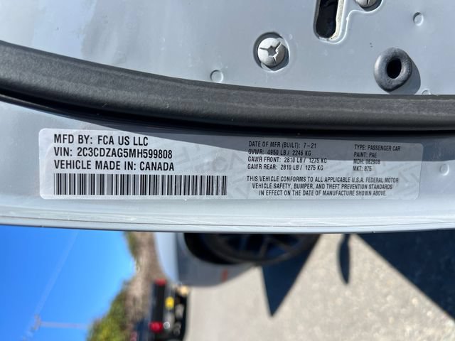 Used 2021 Dodge Challenger SXT w/ Blacktop Package RWD image 17