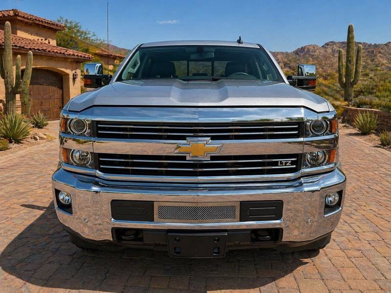 Used 2015 Chevrolet Silverado 2500 LTZ w/ Duramax Plus Package AWD/4WD image 7