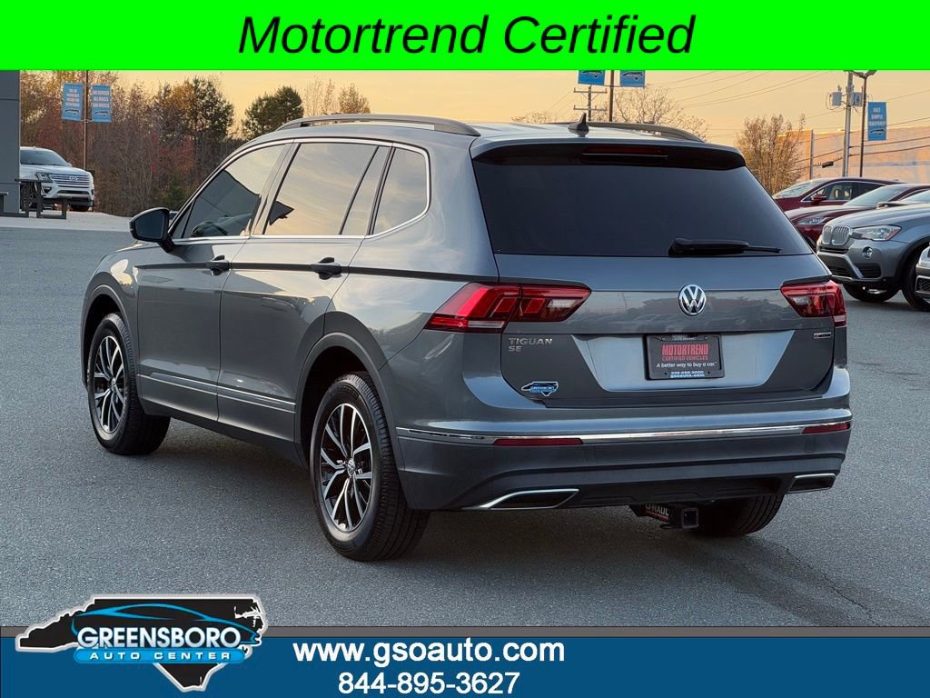Used 2021 Volkswagen Tiguan SE w/ Panoramic Sunroof Package image 6