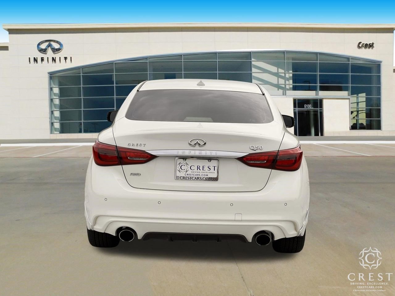 Used 2023 INFINITI Q50 Luxe w/ Cargo Package AWD/4WD image 4