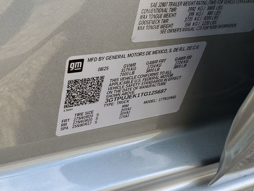 New 2026 GMC Sierra 1500 Elevation image 33