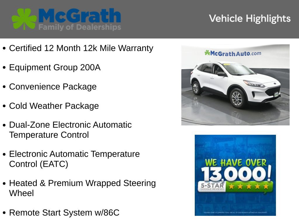 Used 2022 Ford Escape SE w/ Convenience Package AWD/4WD image 6