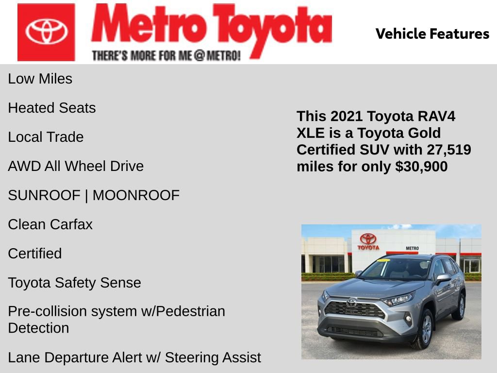Certified 2021 Toyota RAV4 XLE image 6
