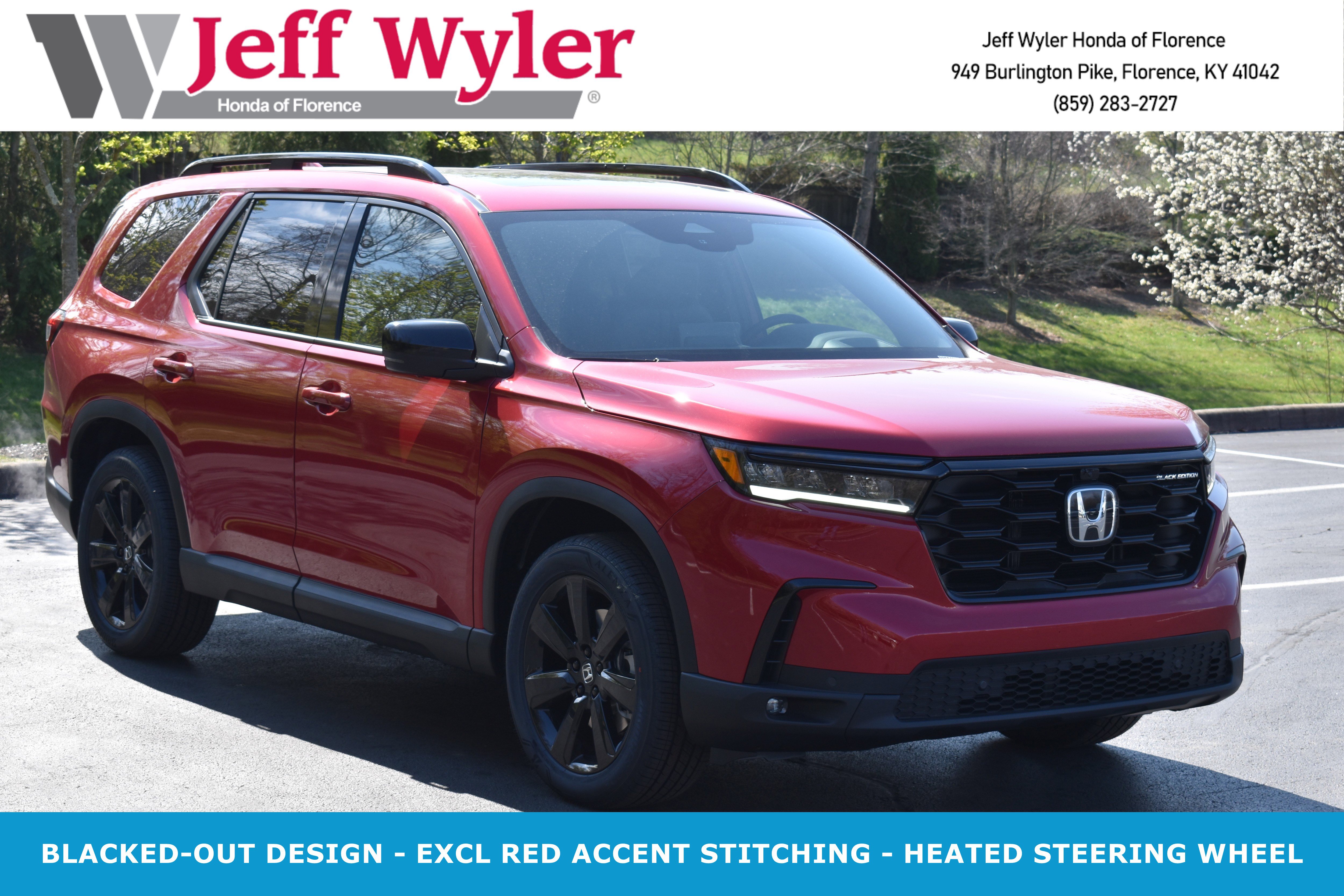 New 2025 Honda Pilot Black Edition