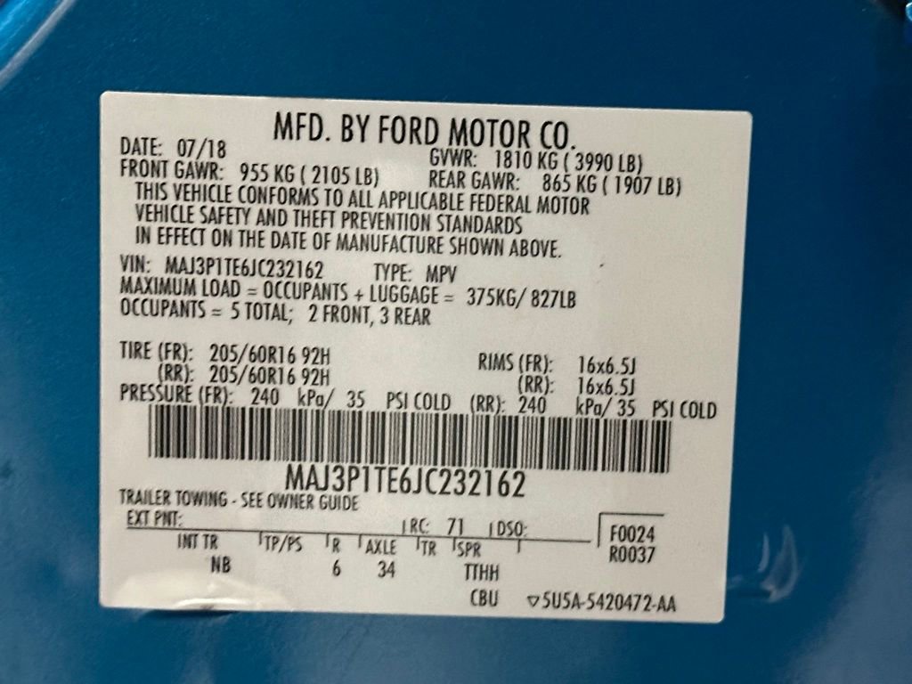 Used 2018 Ford EcoSport SE w/ SE Convenience Package image 32