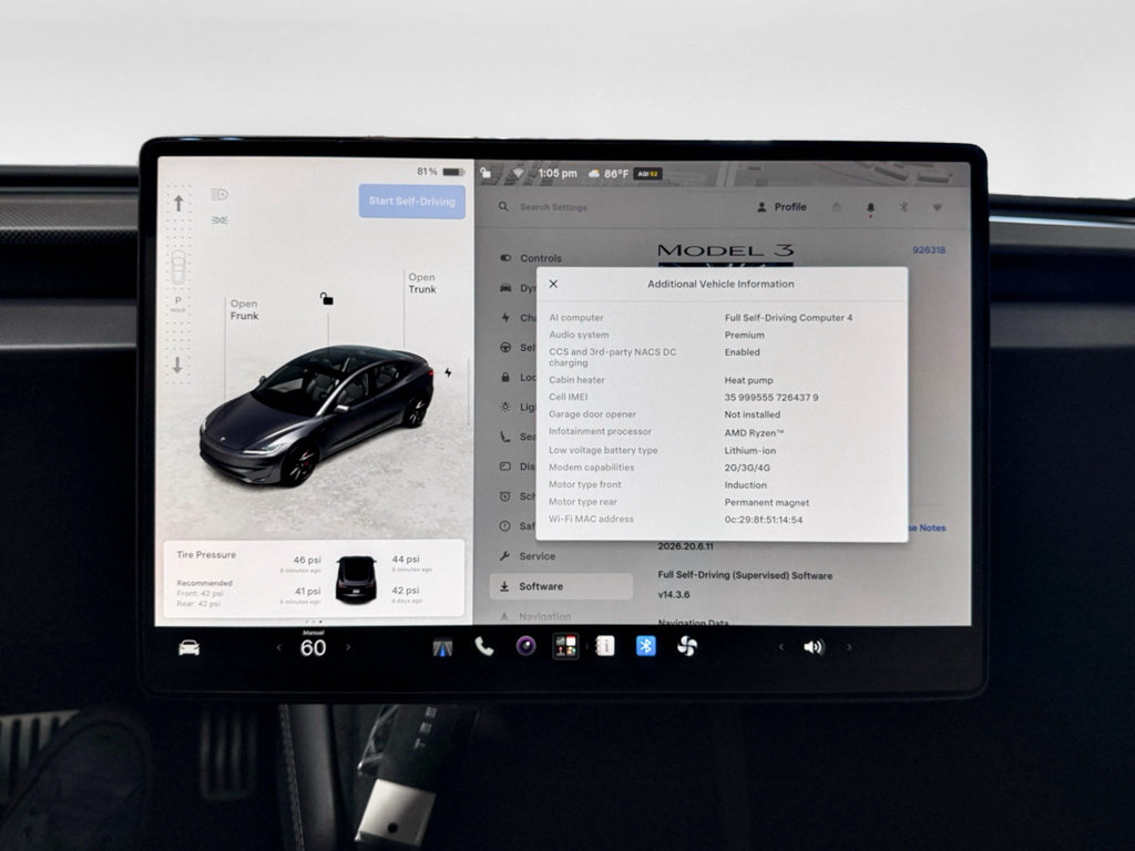 Used 2025 Tesla Model 3 Performance AWD/4WD image 9