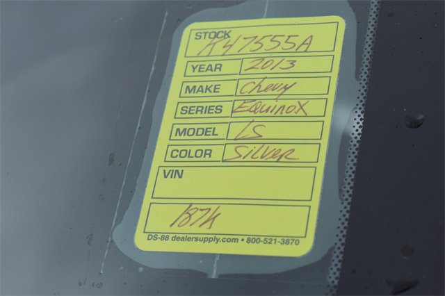 Used 2013 Chevrolet Equinox LS image 27