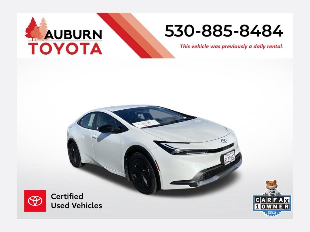 Certified 2026 Toyota Prius Plug-In Hybrid FWD image 1