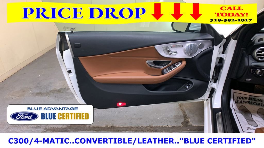 Used 2018 Mercedes-Benz C 300 4MATIC Cabriolet image 17