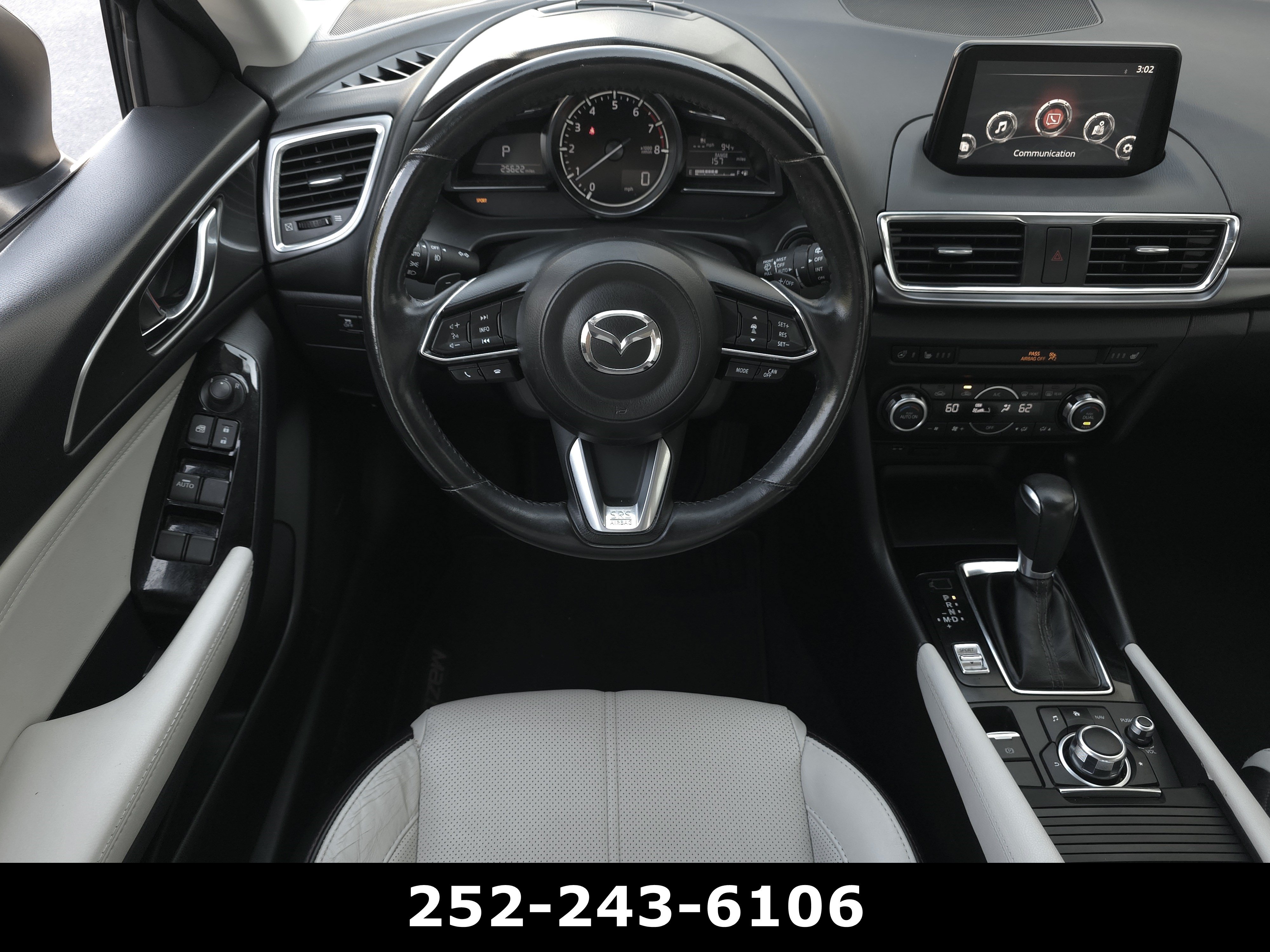 Used 2017 MAZDA MAZDA3 Grand Touring w/ Premium Equipment Package FWD image 13