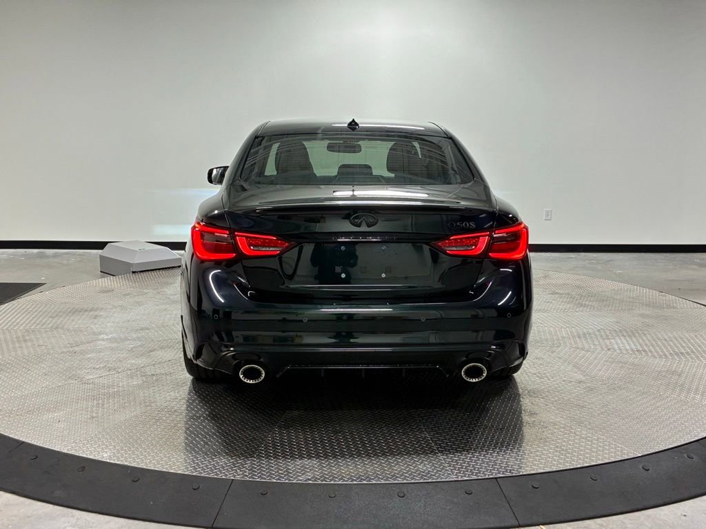 Used 2024 INFINITI Q50 Red Sport 400 w/ Black Opal Edition RWD image 6