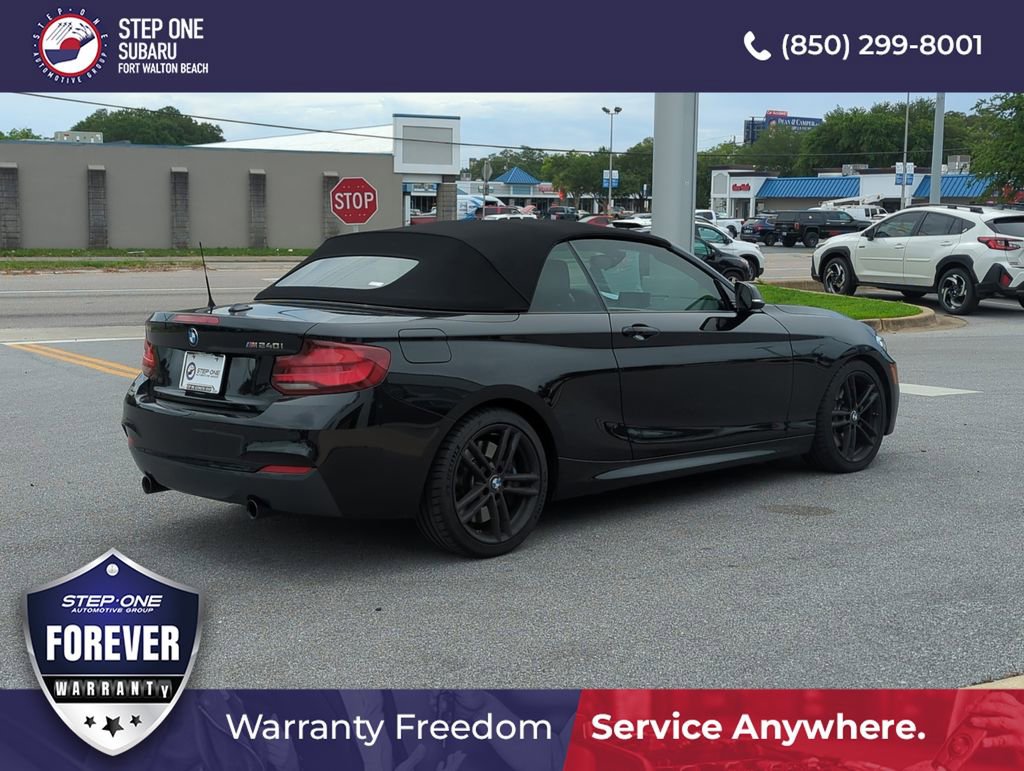 Used 2020 BMW M240i Convertible w/ Premium Package RWD image 7