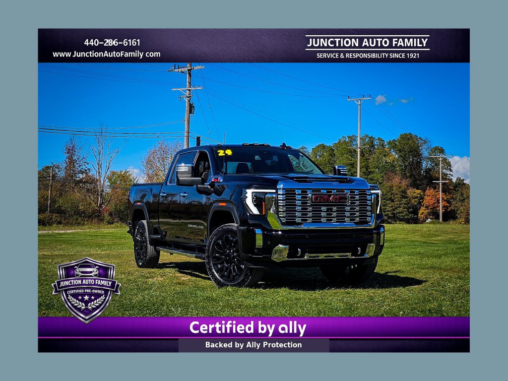 Used 2024 GMC Sierra 2500 Denali w/ Snow Plow Prep/Camper Package AWD/4WD 360° Tour