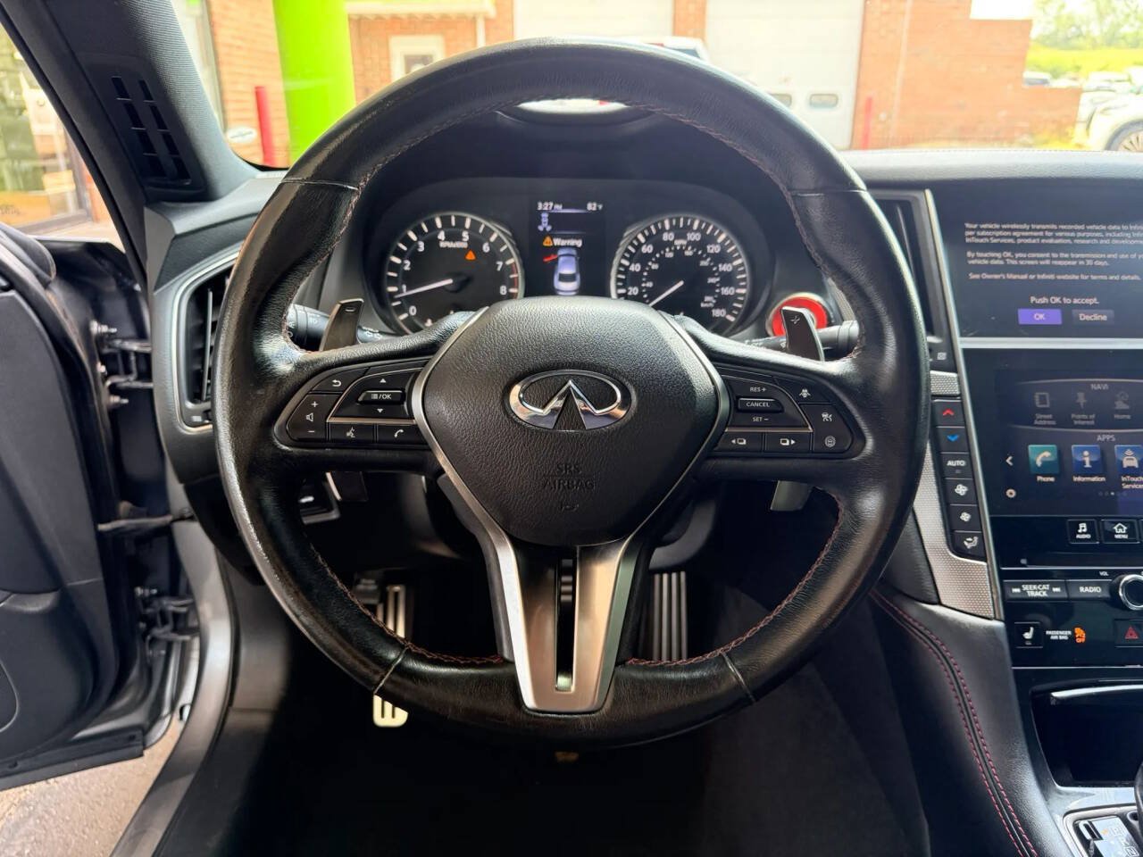 Used 2018 INFINITI Q50 Red Sport 400 w/ Proactive Package AWD/4WD image 7