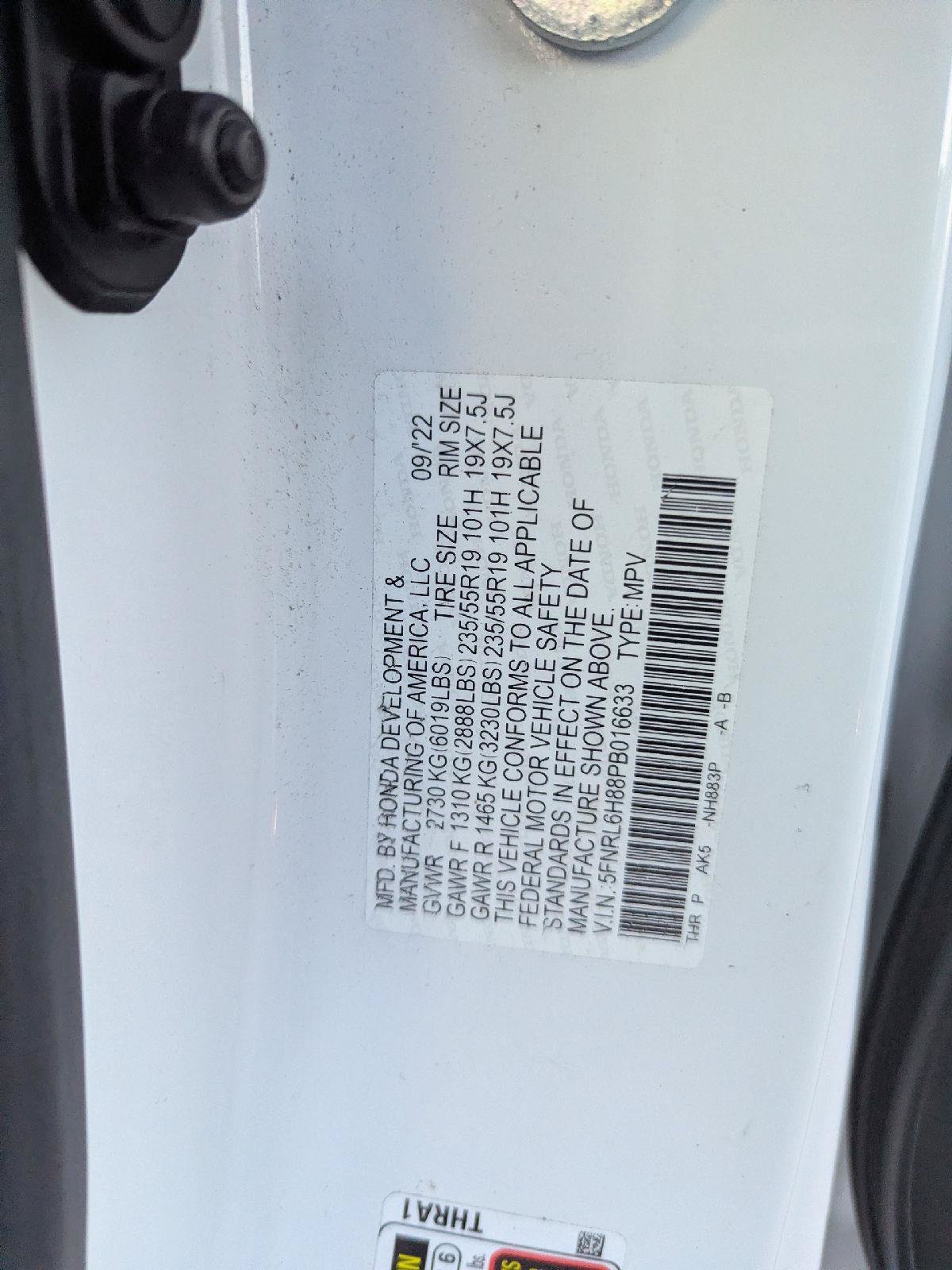 Used 2023 Honda Odyssey Touring image 33