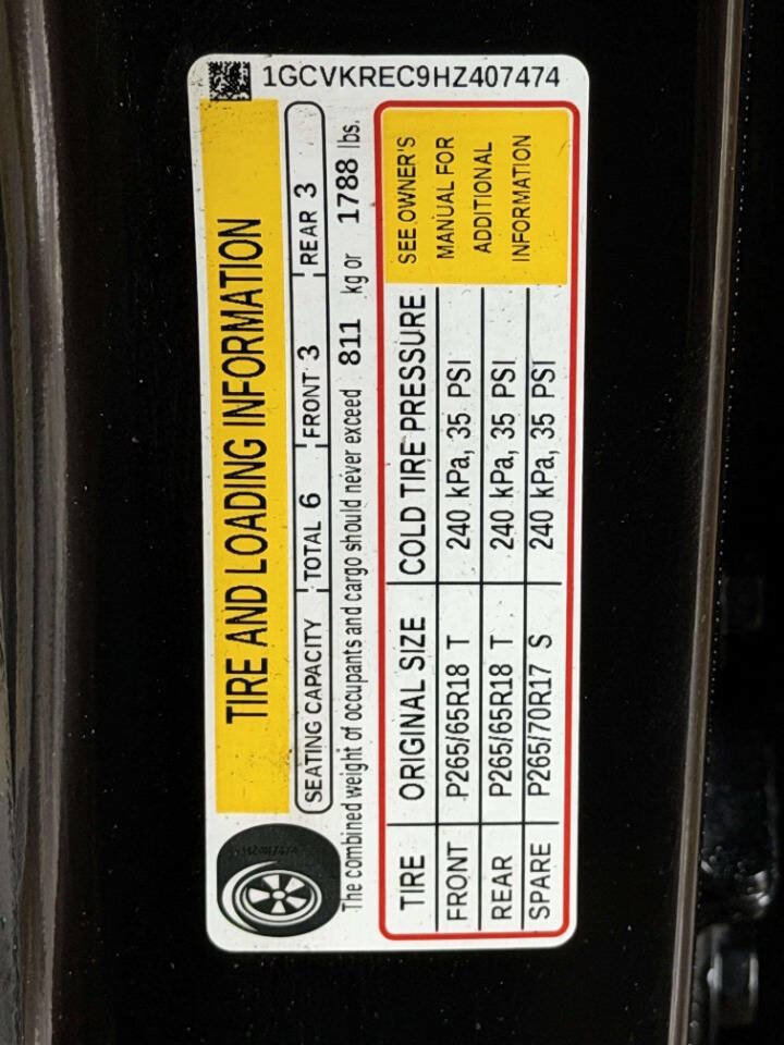 Used 2017 Chevrolet Silverado 1500 LT w/ All Star Edition image 14