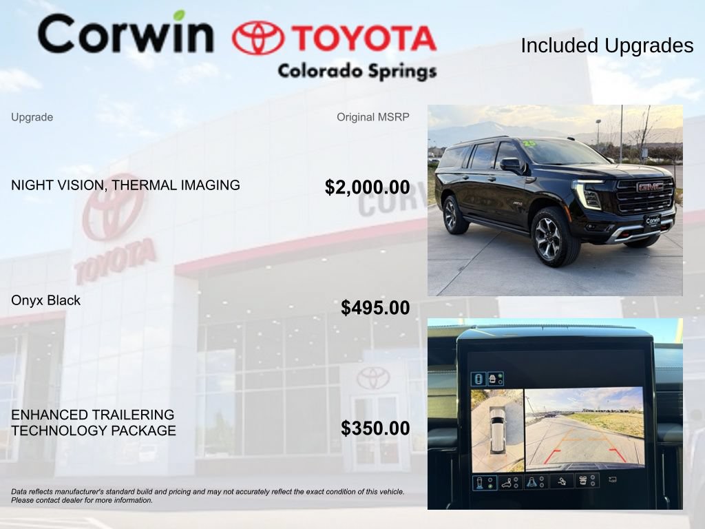 Used 2025 GMC Yukon XL AT4 Ultimate AWD/4WD image 4