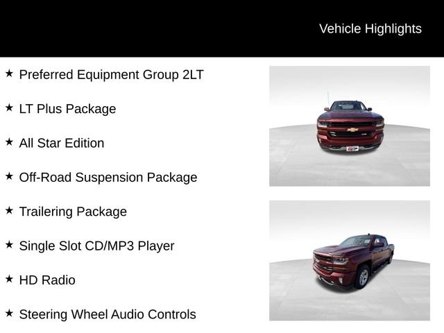 Used 2017 Chevrolet Silverado 1500 LT w/ All Star Edition image 13