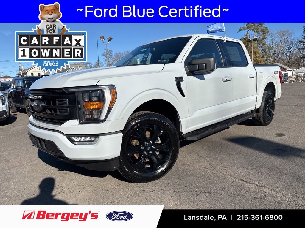 Certified 2023 Ford F150 XLT w/ Equipment Group 302A High image 1