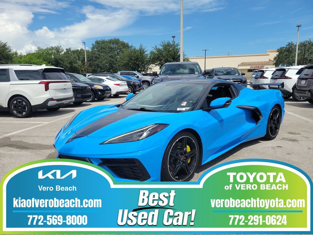 Used 2021 Chevrolet Corvette Stingray Premium Conv w/ Z51 Performance Package RWD image 1