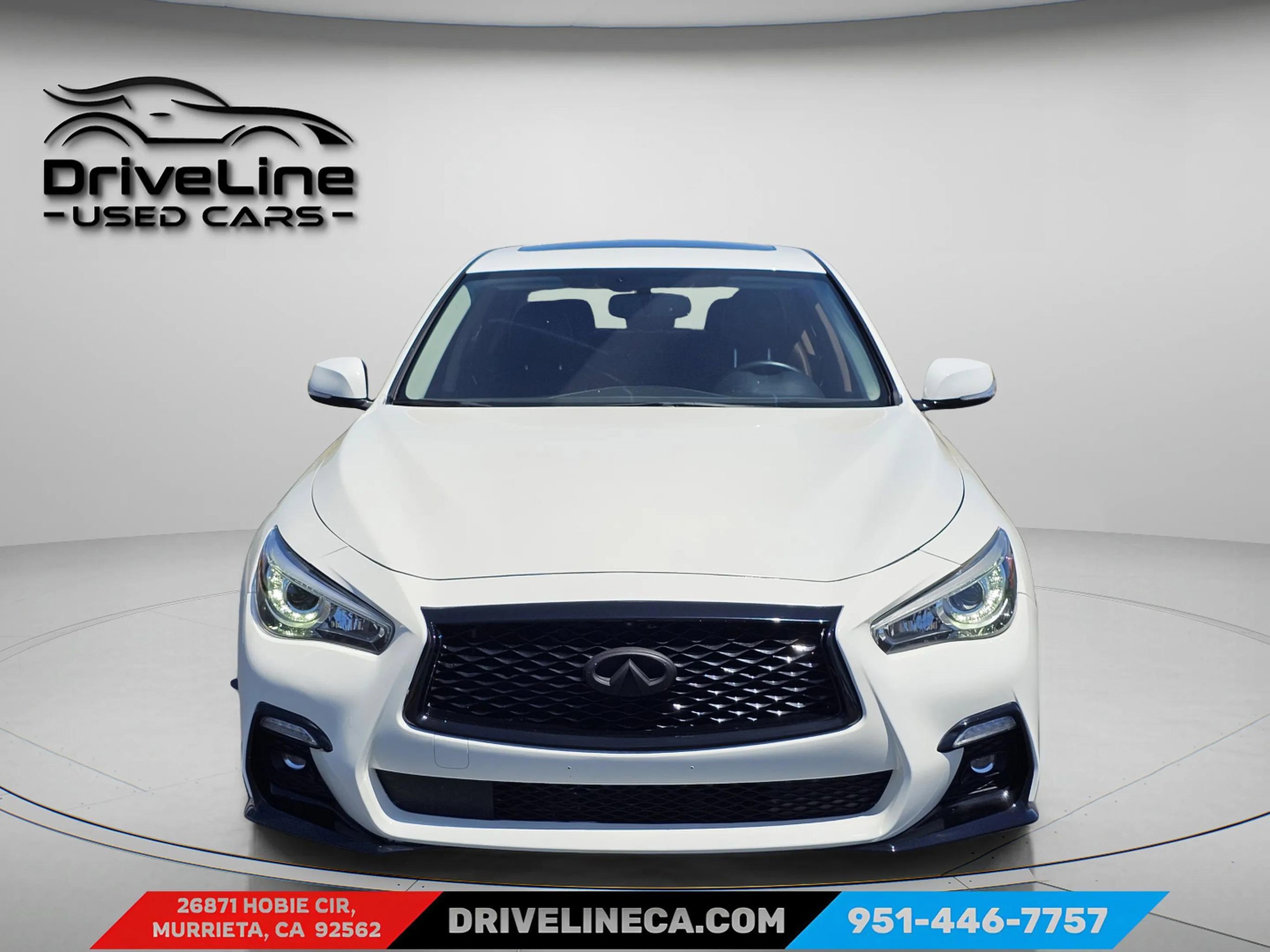Used 2019 INFINITI Q50 Luxe RWD image 2