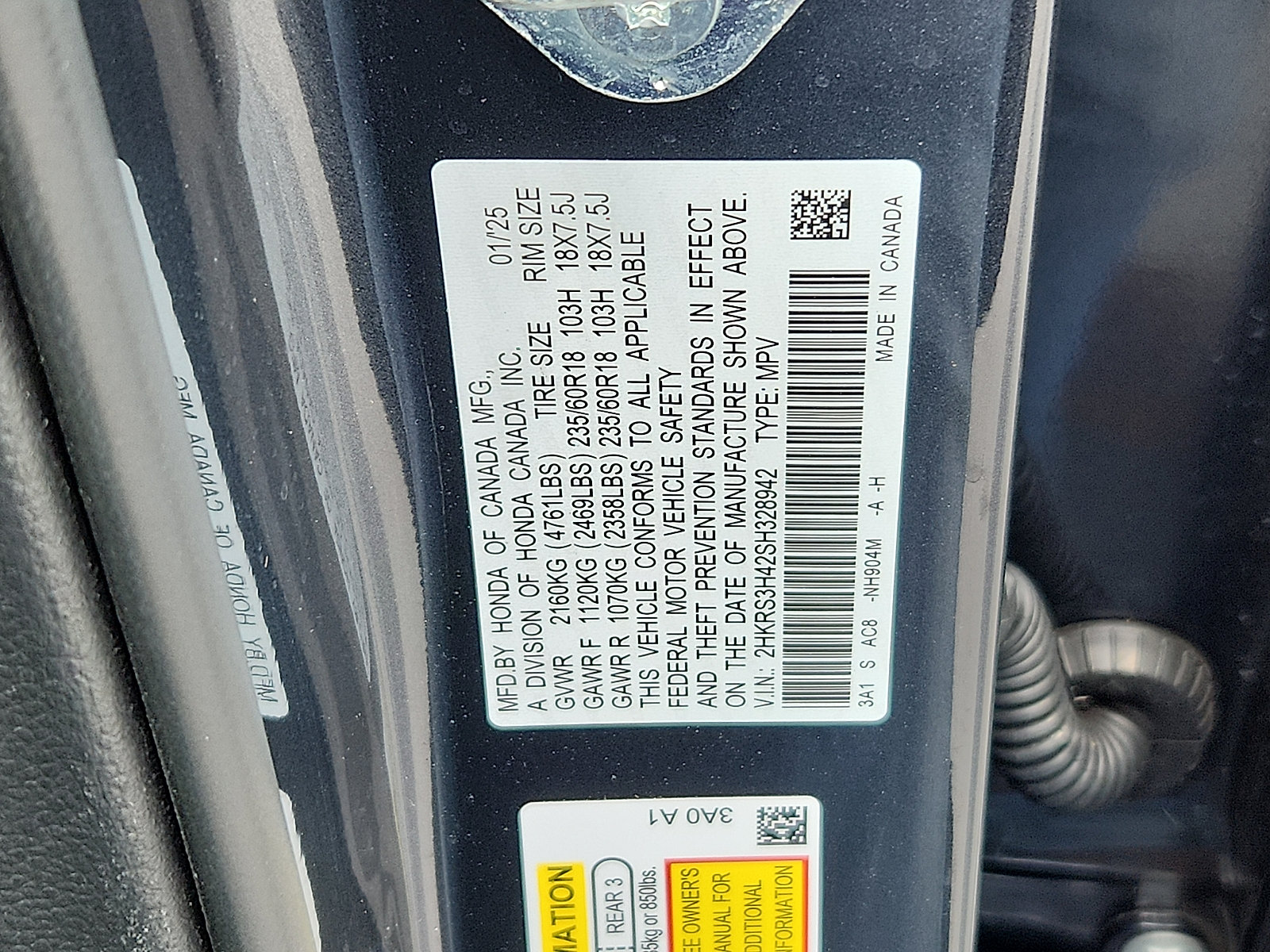 Used 2025 Honda CR-V EX image 27