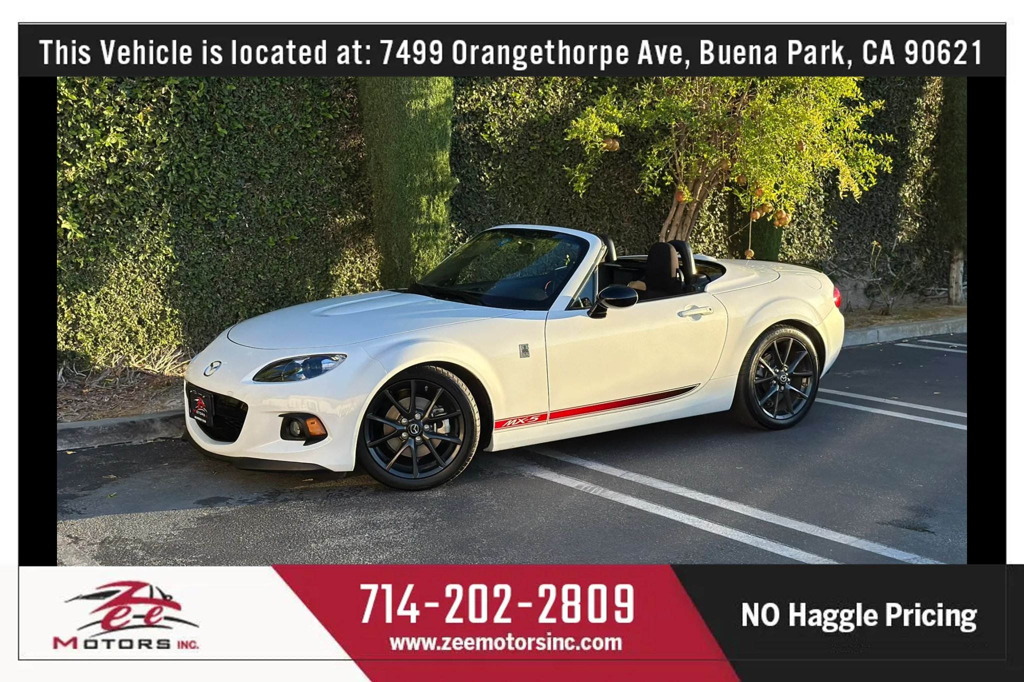 Used 2015 MAZDA MX-5 Miata Club RWD image 14
