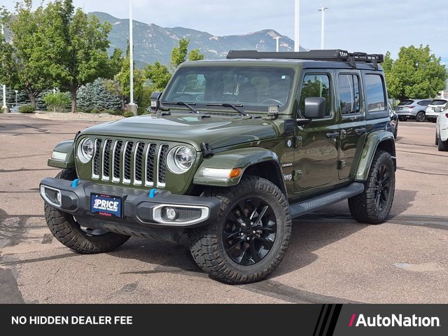 Used 2022 Jeep Wrangler Unlimited Sahara w/ Cold Weather Group AWD/4WD image 1
