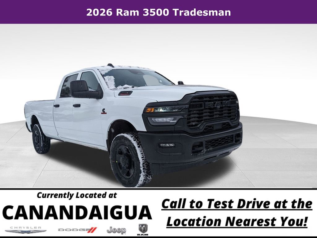 New 2026 RAM 3500 Tradesman w/ Bed Convenience Group