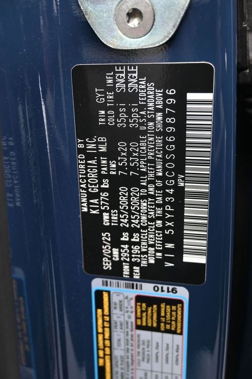 Used 2025 Kia Telluride EX w/ EX Captain's Chair Package image 27