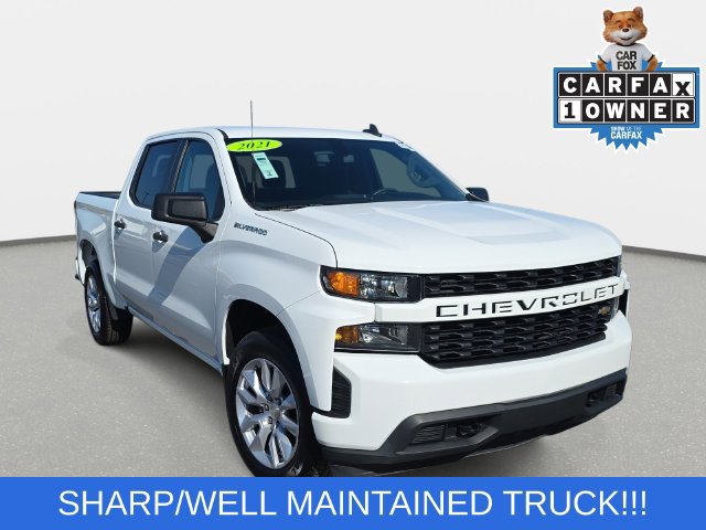 Used 2021 Chevrolet Silverado 1500 Custom RWD image 3