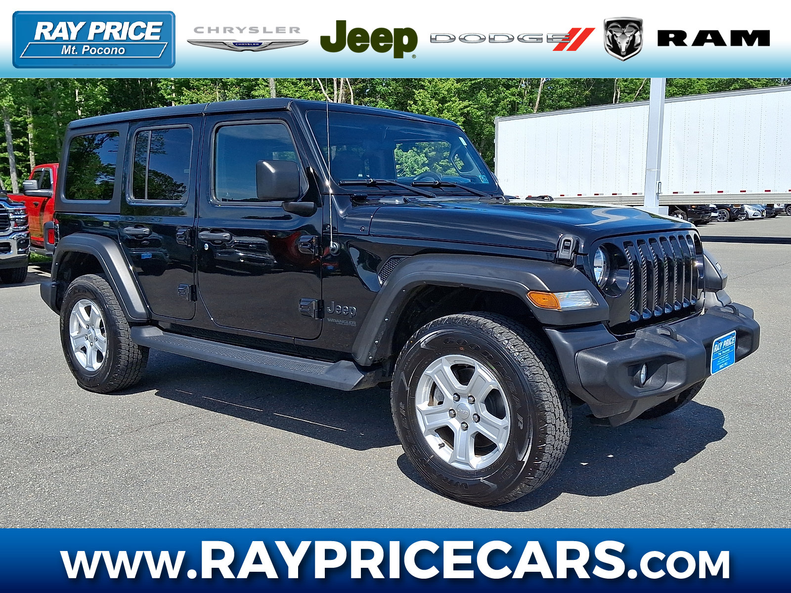 Used 2022 Jeep Wrangler Unlimited Sport AWD/4WD image 1